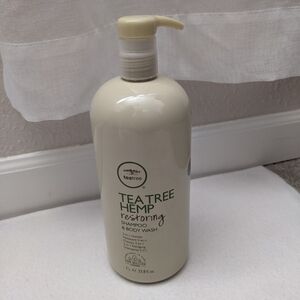 Paul Mitchell Tea Tree Hemp Restoring Shampoo and Body Wash